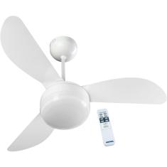 Ventilador de Teto Ventisol Fenix Premium Branco 3 velocidades com Controle Remoto
