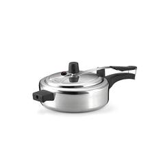 Panela de Pressão, Aluminio Oliveira, Polida, Prata, 2L