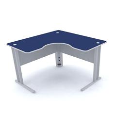 Mesa para Escritório em L Estação de Trabalho 1200 Maxxi Pandin Móveis