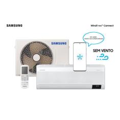  Ar Condicionado Hi Wall Samsung WindFree Connect Inverter 18.000 Btus Quente e Frio 220v 