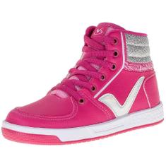 Tênis Infantil Feminino Cano Alto Via Vip - Vv3804