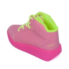 Tênis Infantil Kidy Street Star com Led e Rodinha Ref: 3191005