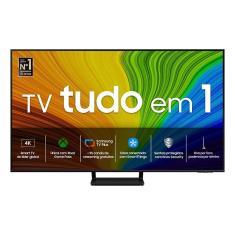 Samsung Smart TV 75 polegadas QLED 4K 75Q70D 2024, Tecnologia de Pontos Quânticos, Processador com AI, Painel até 120Hz, Design AirSlim