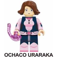 Boneco Blocos De Montar Ochaco Uraraka My Hero Academia
