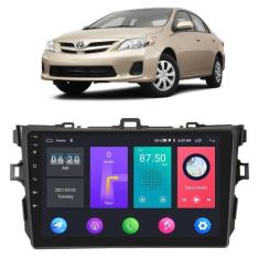 Kit Central Multimídia Android Corolla 2009 2010 2011 2012 2013 2014 9