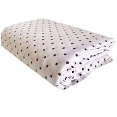 Lençol ou cobertor De Bolinha percal casal 180 fios e algodão(180x220c