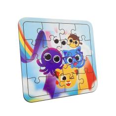 Quebra Cabeça Infantil Brinquedo Educativo 16 Peças Varios Modelos Mdf