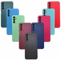 Capa Aveludada Samsung A25 + Película 3D - Preto - Dsitrbuidora Brita