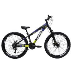 Bicicleta Aro 26 Bike Vikingx Freeride Freio a Disco