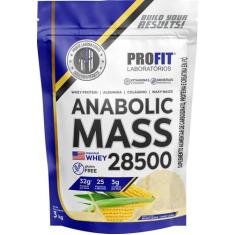 Hipercalórico Anabolic Mass 28500 3kg - Profit Labs - Profit Laborator