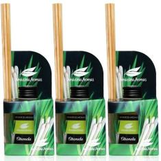 Kit 3 Aromatizador Perfume De Ambiente Banheiro Quarto Difusor De Arom