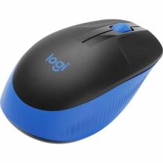 Mouse sem fio Logitech M190 com Design Ambidestro de Tamanho Padrão, C