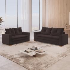 Conjunto de Sofás 3x2 Lugares Florianópolis
