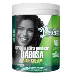 CREME PARA PENTEAR BABOSA ALOE CREAM SOUL POWER 800G