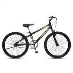 Bicicleta Force 1 Aro 24 Sem Marchas Freios V-brake Preto