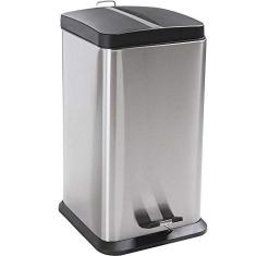 Mor - Lixeira Jaspe Quadrada 20 Litros