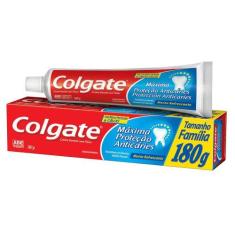 Creme Dental Colgate Máxima Proteção Anticáries Tamanho Família 180g