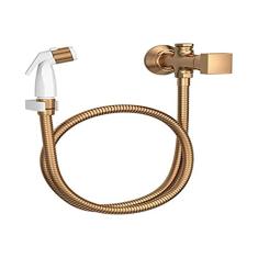 Ducha higiênica com registro e derivação Cubo, Gold Matte, Deca, 1984.GL86.ACT.MT