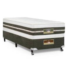 Cama Box Solteiro Castor Silver Star Air Double Face Tecnopedic 88x188