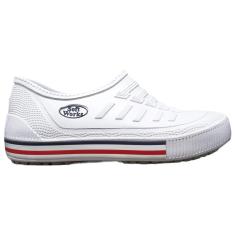 Tênis Profissional SoftWorks Conforto Para Trabalho Antiderrapante EPI RA 50.075 EVA BB81 Branco 2-Unissex
