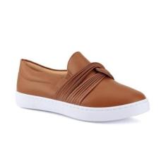 TENIS CASUAL SLIP FEMININO SANTINELLI - 1490092-Feminino