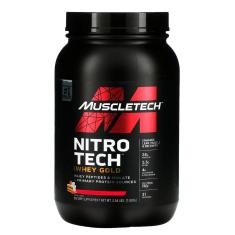 Nitro Tech 100% Whey Gold 1 Kg - Muscletech (Vanilla Cream)