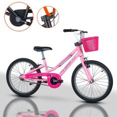 Bicicleta Infantil Meninas Bella Aro 20 c/ Descanso- Nathor