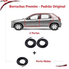 Kit Borracha Porta E Porta-malas Corsa Celta Prisma 2 Portas [F103]