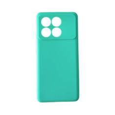 Capa Capinha Aveludada Compatível Para Xiaomi Poco F6 Pro - DB, Verde-