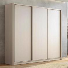 Guarda Roupa Casal com Laterais Curvas 276cm 100% MDF - Casa Lar Inco 