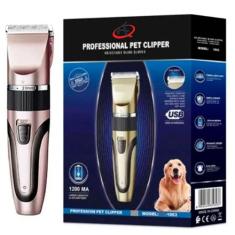 Máquina Tosa Cães E Gatos Bivolt Com Acessórios Barata e Boa - A.R VAR