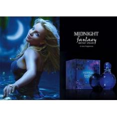 Britney spears midnight fantasy feminino eau de parfum 100ml, 100ml