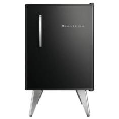 Frigobar Brastemp Retrô 76l Preto Bra08heana 110V, Preto, 110V