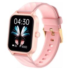  Relógio Smartwatch Level Lvw10s Gps Tela 1,83 Silicone Rose