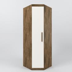 Guarda Roupa De Canto Cancun J&a Móveis Jequitibá/off White