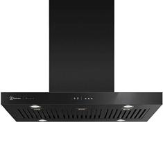 Coifa de Ilha Electrolux 90cm Preta Pro Series com Painel Touch e Filtro Baffle (90CIV) - 220V
