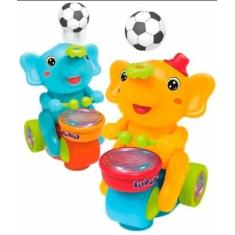 Brinquedo Elefante Equilibrista Com Bola E Luzes - Infantil - King