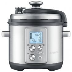 Panela Elétrica de Pressão 11 Configurações 5.7L, Aço Inoxidável, 1100W 110V, BREVILLE Breville Fast Slow Pro BPR700BSS, Prateado