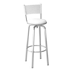 Banqueta Alta Giratória Compoarte B236 Noruega Com Encosto