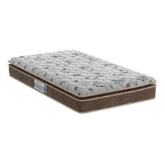 Colchão Solteiro Espuma D45 /20 PróDormir Advanced Pillow Top Brown (88x188x24) - Probel