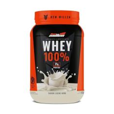 Whey 100% Concentrado New Millen Pote 900g (900, Leitinho)