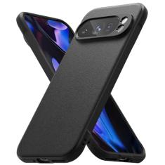 Ringke Capa Onyx para Google Pixel 9 Pro [sensação boa na mão], resistente a óleo e sujeira, proteção aprimorada da lente da câmera, aderência confortável, antiderrapante, capa leve - preta