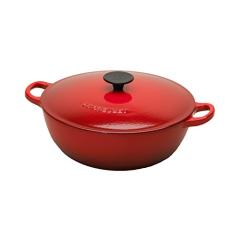 Le Creuset Caçarola La Marmite de ferro fundido, 32 cm - vulcânica