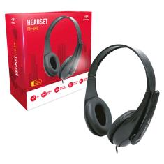 Headset C3Tech PH340bk, USB, Plug and play, Preto