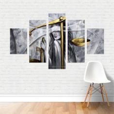 Quadro Profissões Direito Têmis Themis Advocacia Deusa Canvas - Plinpl