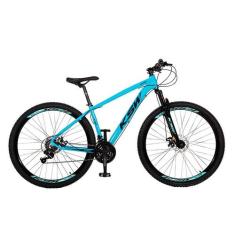 Bicicleta KSW XLT 100 Aro 29" 21V Shimano MTB S15 - KSW BIKES, Azul pa