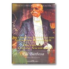 Livro - Discursos no Instituto dos advogados
