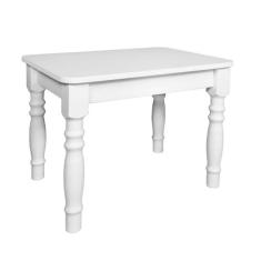 Mesa Retangular Country Infantil 52x68 cm Branca - Ecomóveis