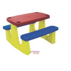 Mesa Infantil Tramontina Picnic Colorida em Polipropileno, Vermelho e 