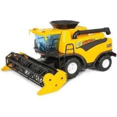 Trator Colheitadeira Fazendeiro Amarela Poliplac